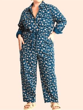 Future Collective Floral Boilersuit